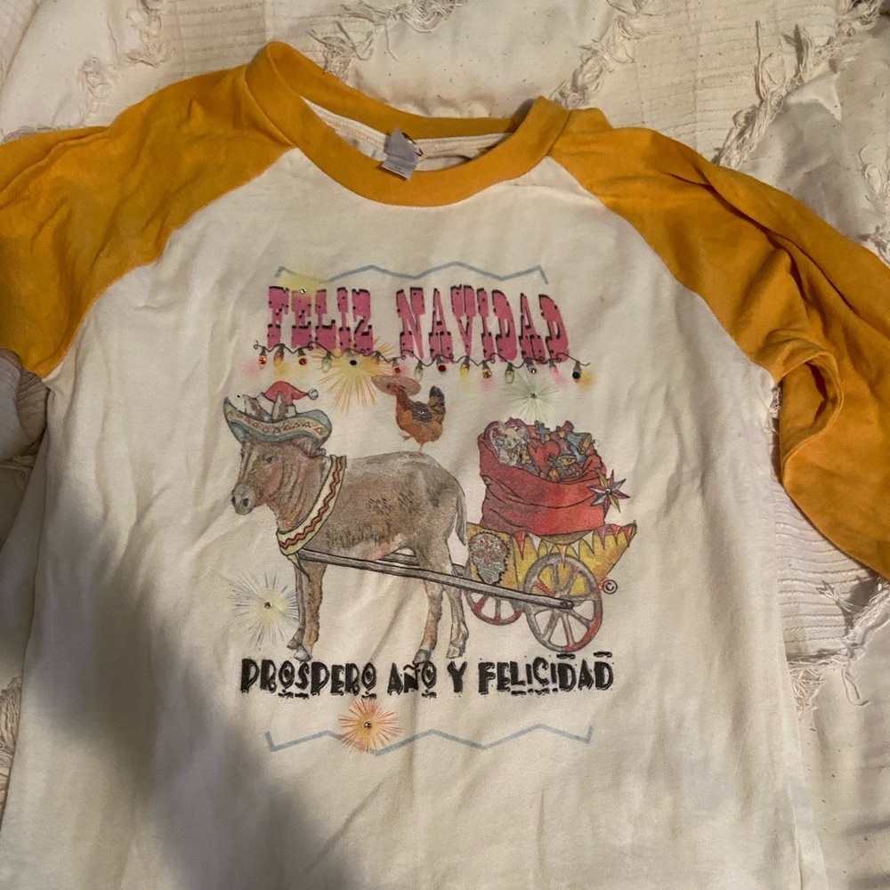 custom screen printed Christmas shirt